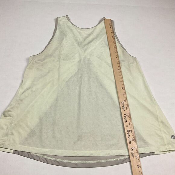Lululemon Womens Criss Cross Tank Top Colorblock Lightweight Sleeveless Size 4/6 - Picture 6 of 12